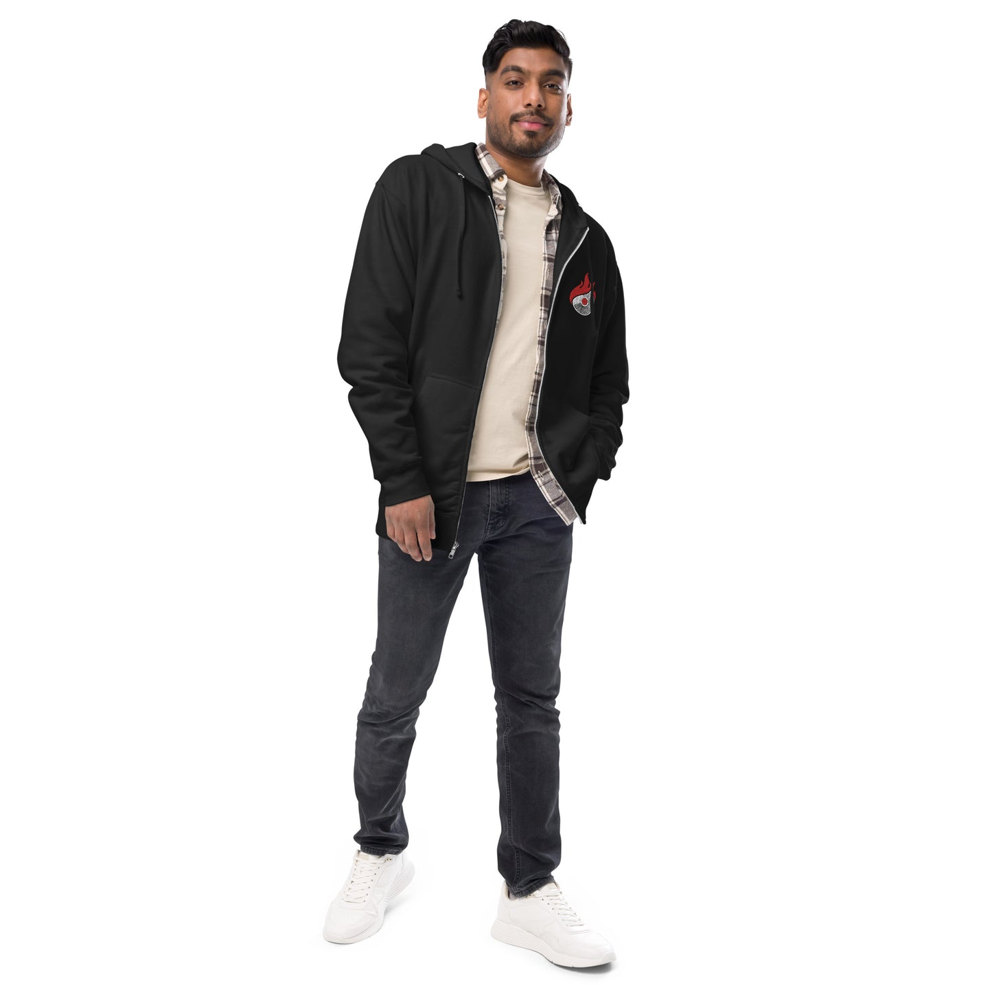 DangerousDJs Fleece Zip Up Hoodie (Lifetime Members ONLY)